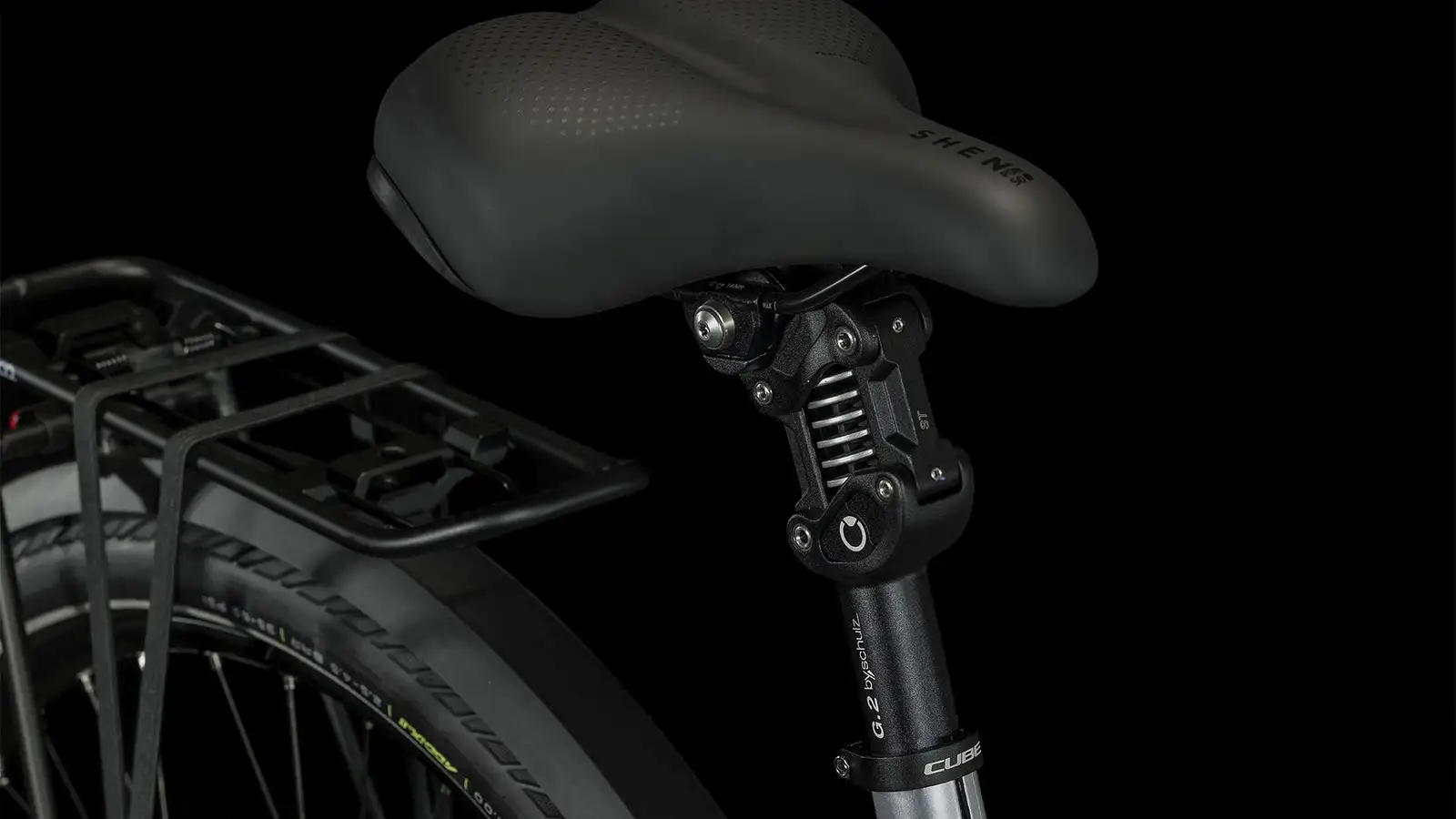 Cube SUPREME HYBRID SLX 625 POLARSILVER/BLACK - Image 5