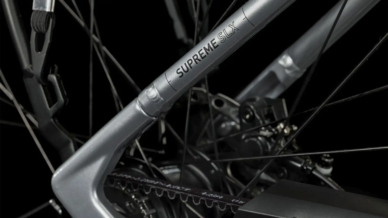 Cube SUPREME HYBRID SLX 625 POLARSILVER/BLACK - Image 6