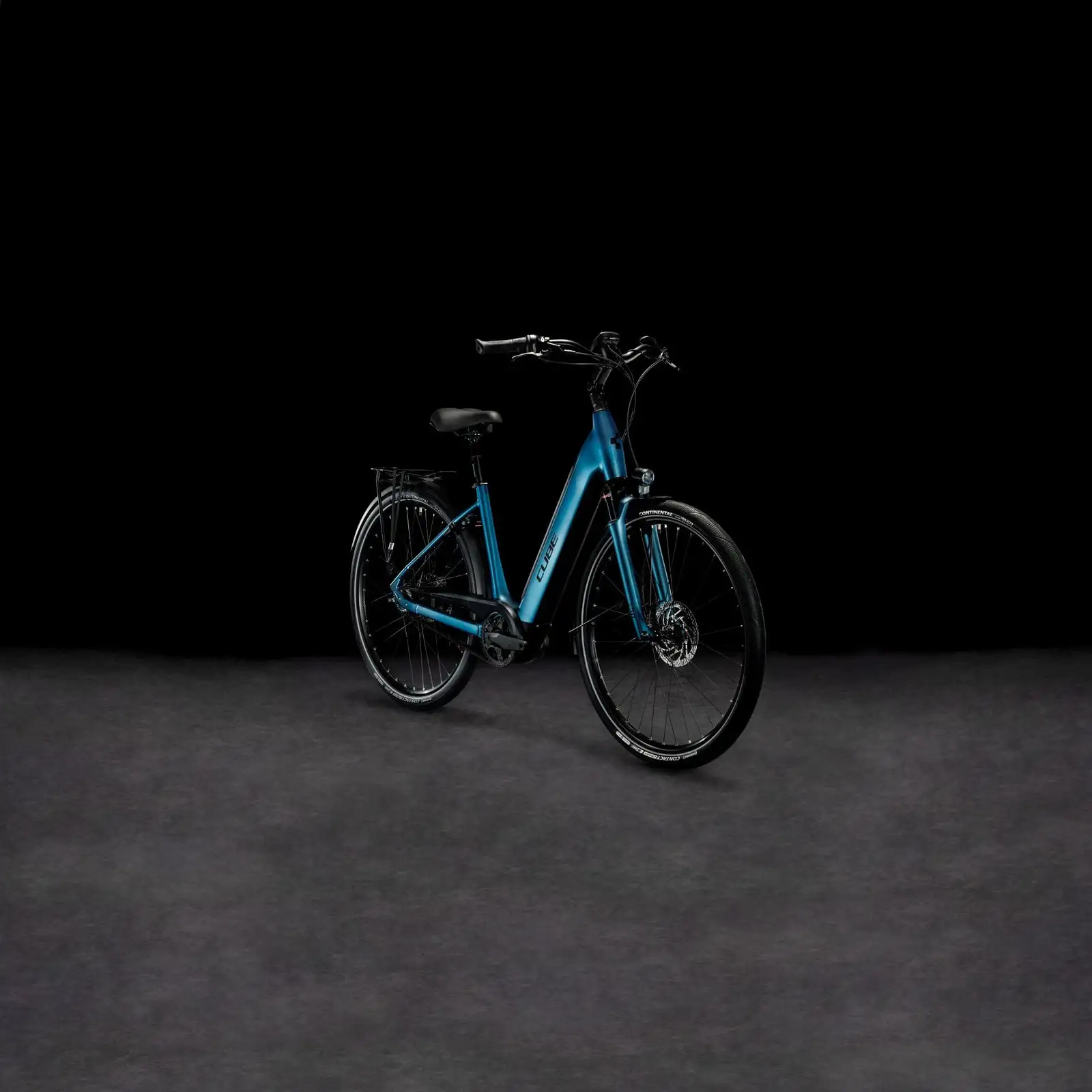 Cube SUPREME RT HYBRID EXC 500 BLUE/BLACK - Image 8