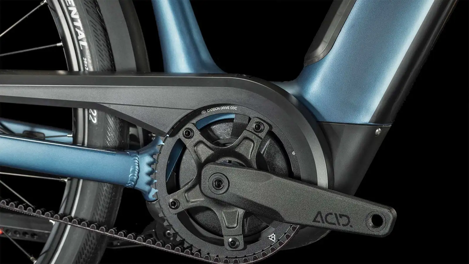 Cube SUPREME RT HYBRID EXC 625 BLUE/BLACK - Image 6