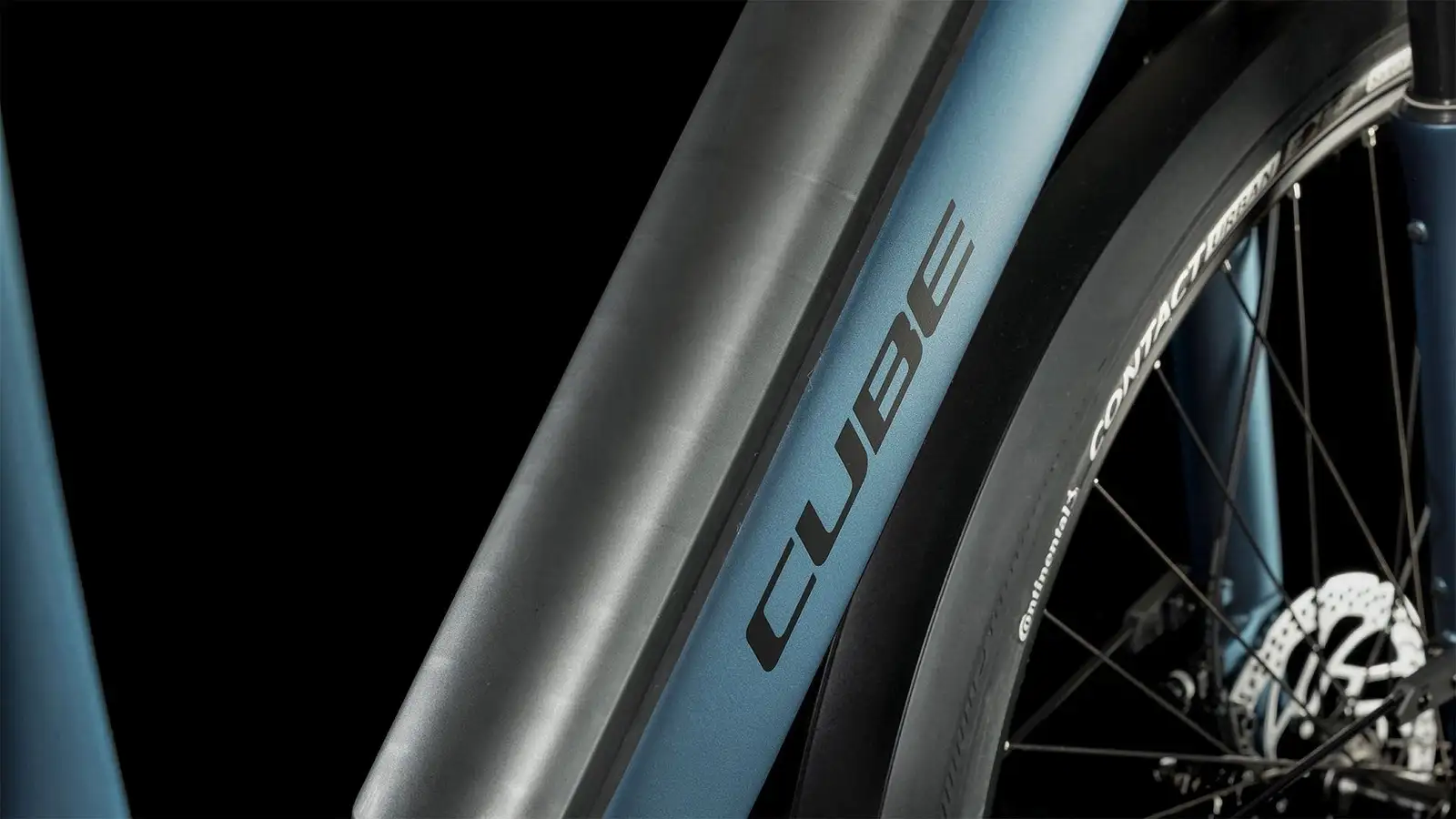 Cube SUPREME RT HYBRID EXC 625 BLUE/BLACK - Image 7