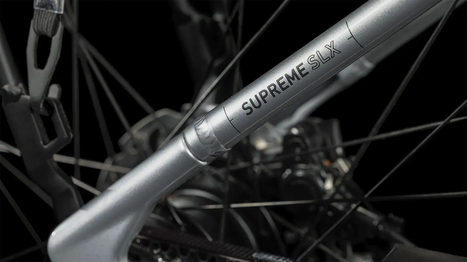 Cube SUPREME RT HYBRID SLX 625 POLARSILVER - Afbeelding 6