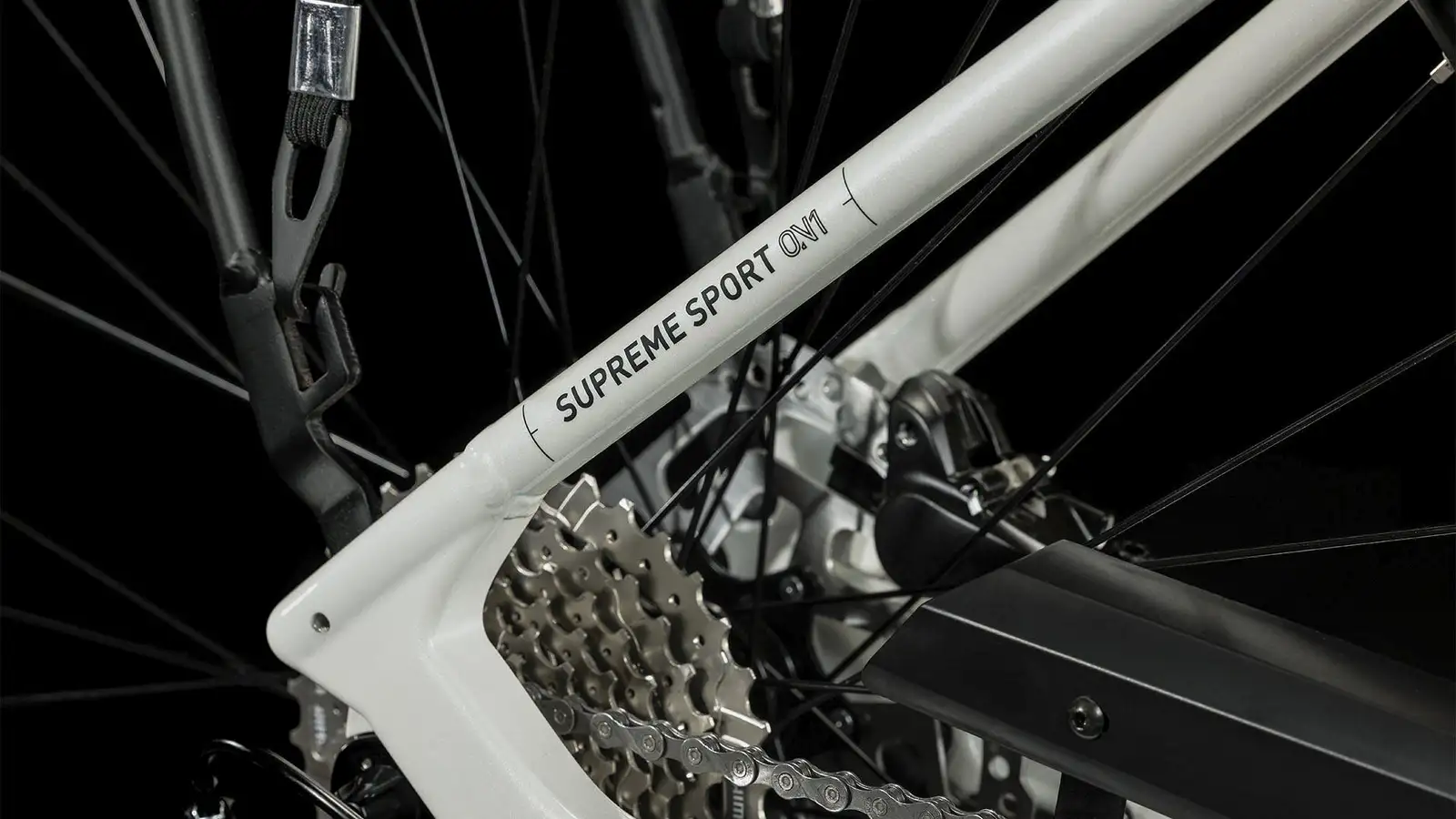 Cube SUPREME SPORT HYBRID ONE 500 WHITE/BLACK - Image 5