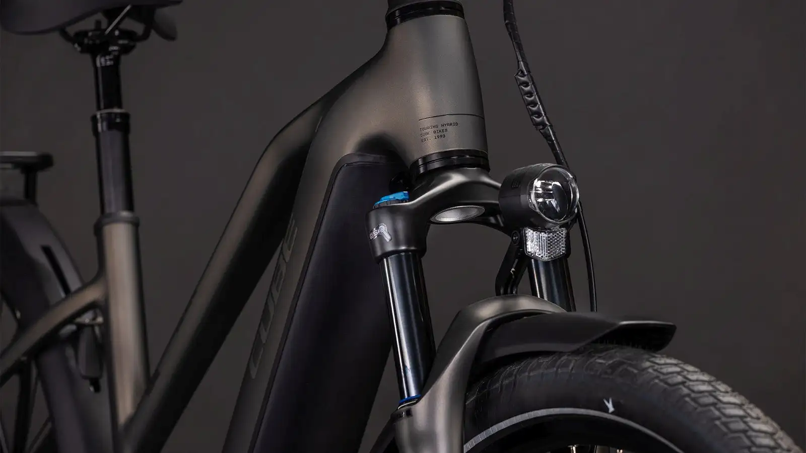 Cube TOURING HYBRID COMFORT SLX 800 CHARCOAL/CHROME - Afbeelding 7