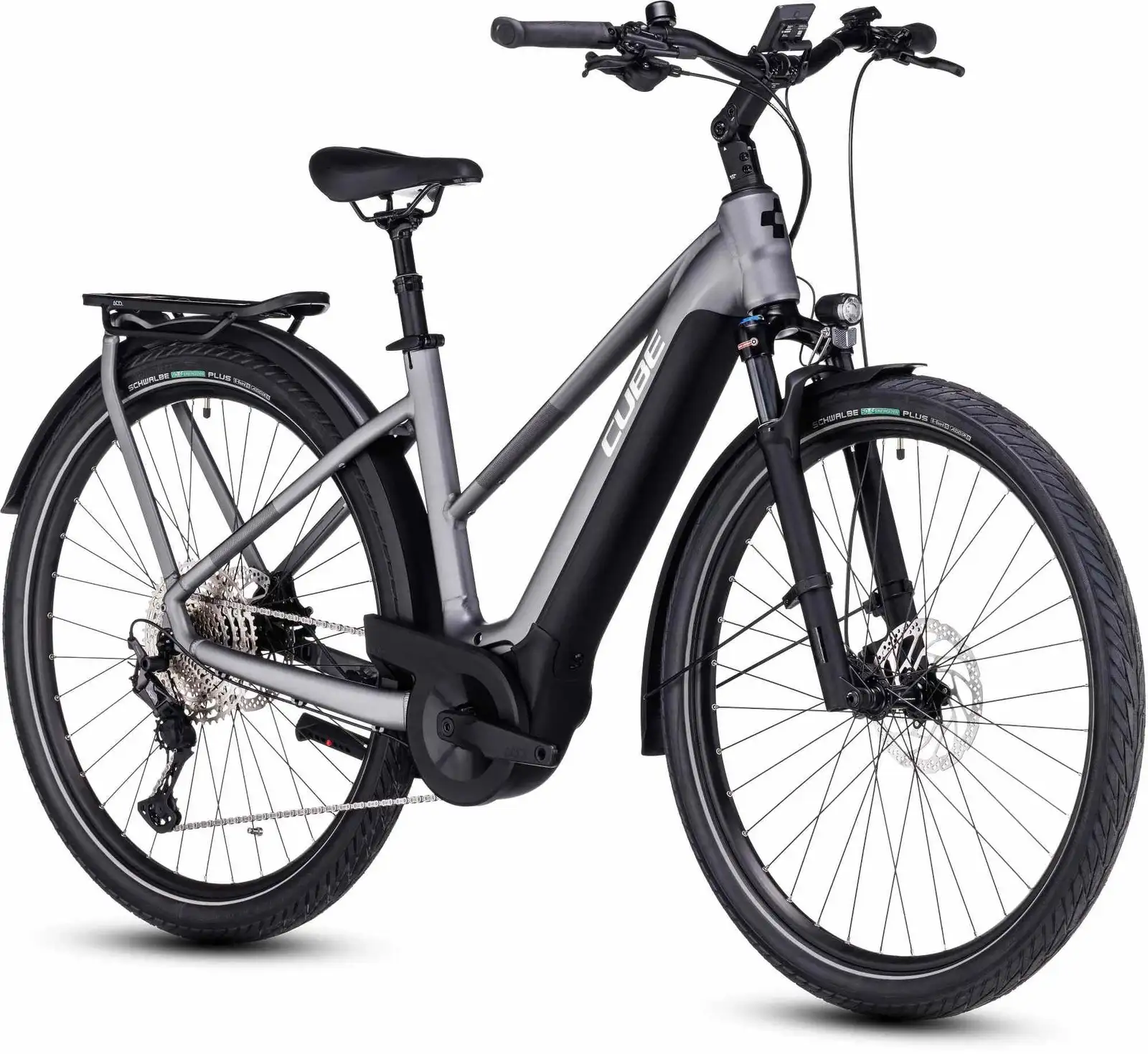 Cube TOURING HYBRID EXC 625 GREY/METAL - Image 2