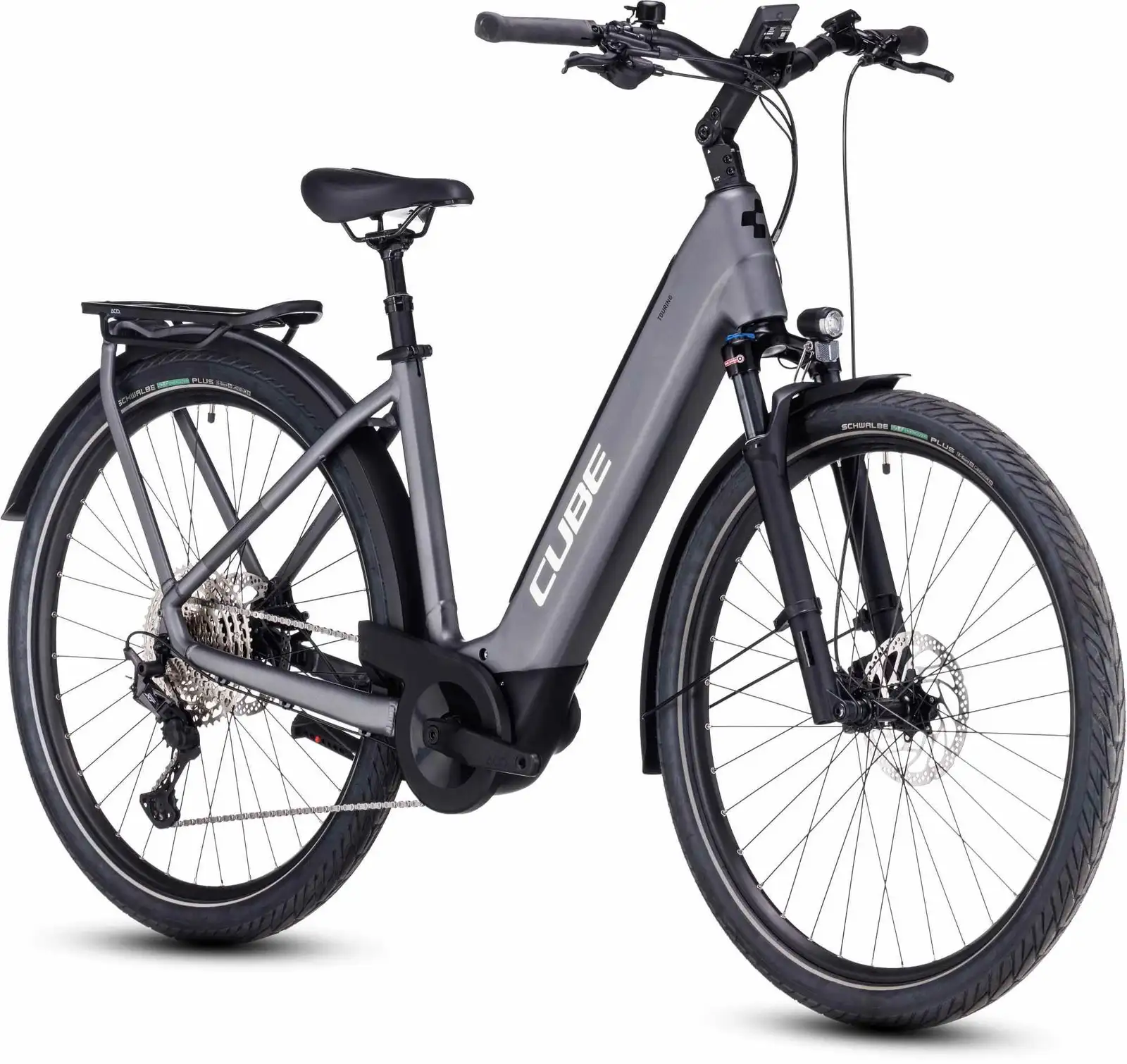 Cube TOURING HYBRID EXC 625 GREY/METAL - Image 3