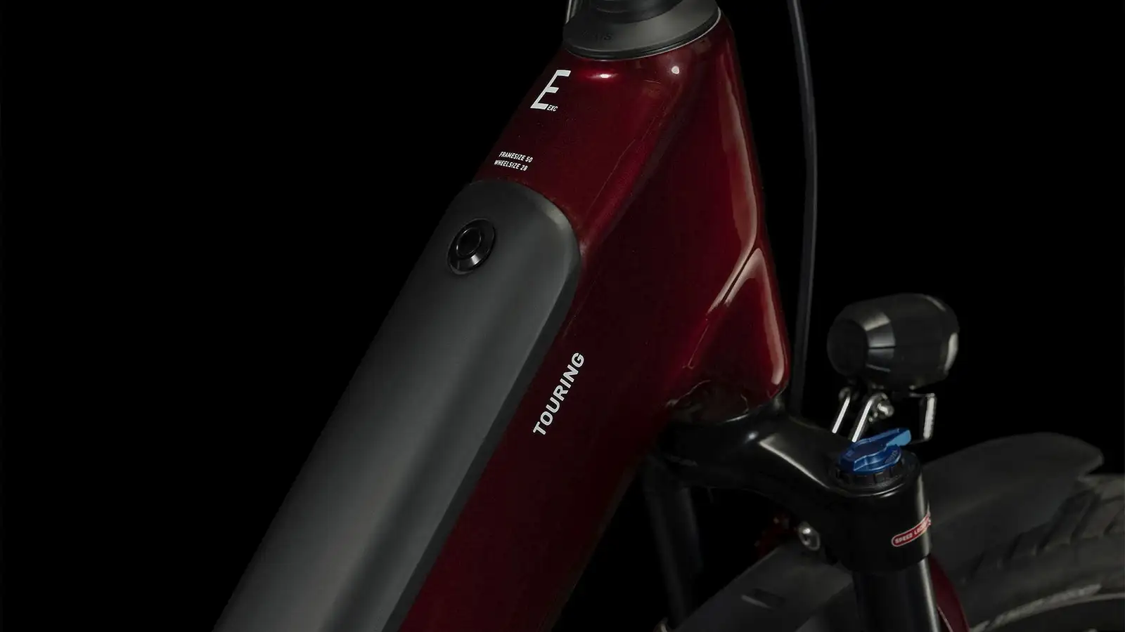 Cube TOURING HYBRID EXC 625 RED/WHITE - Image 2