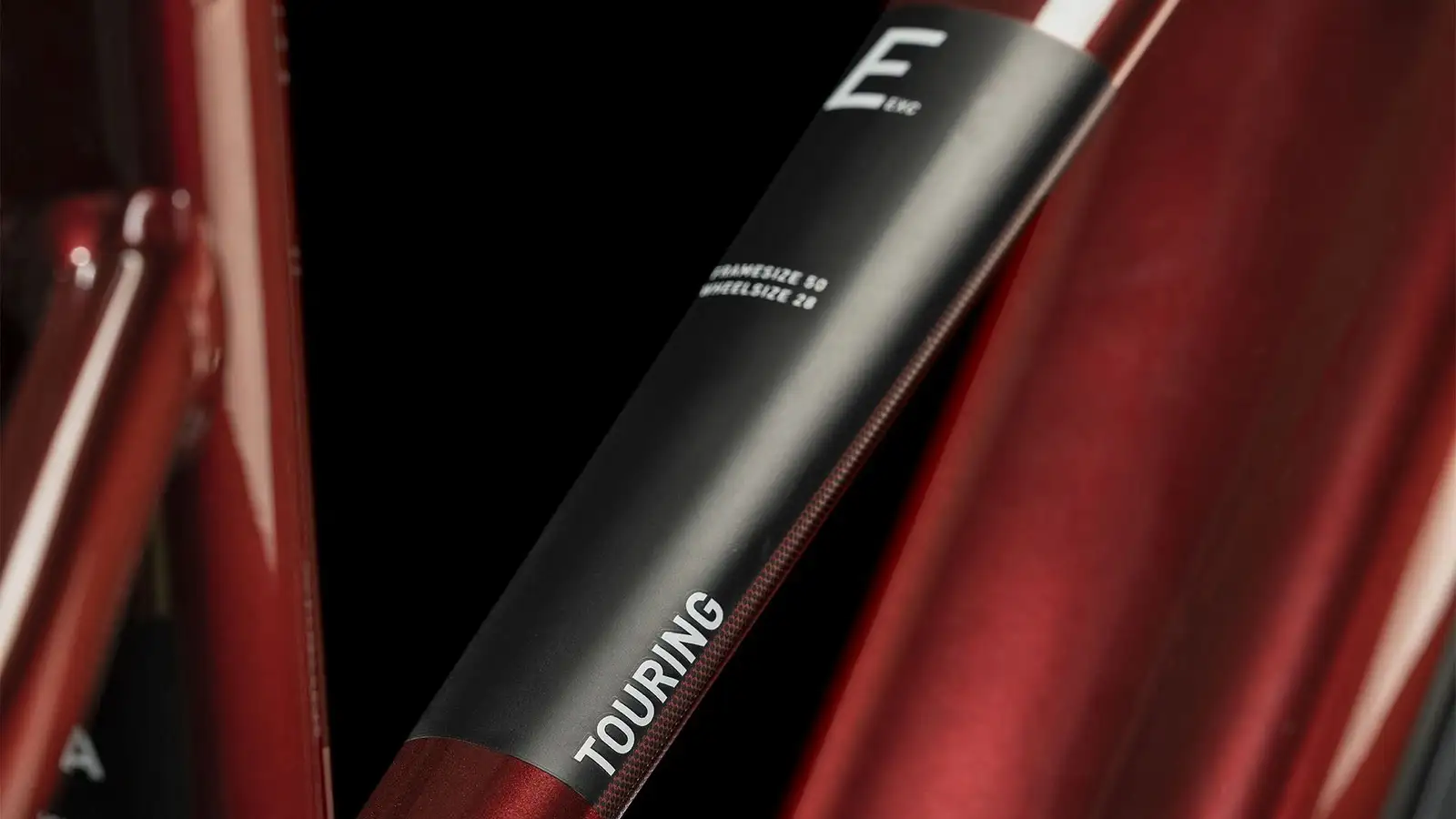 Cube TOURING HYBRID EXC 625 RED/WHITE - Image 2