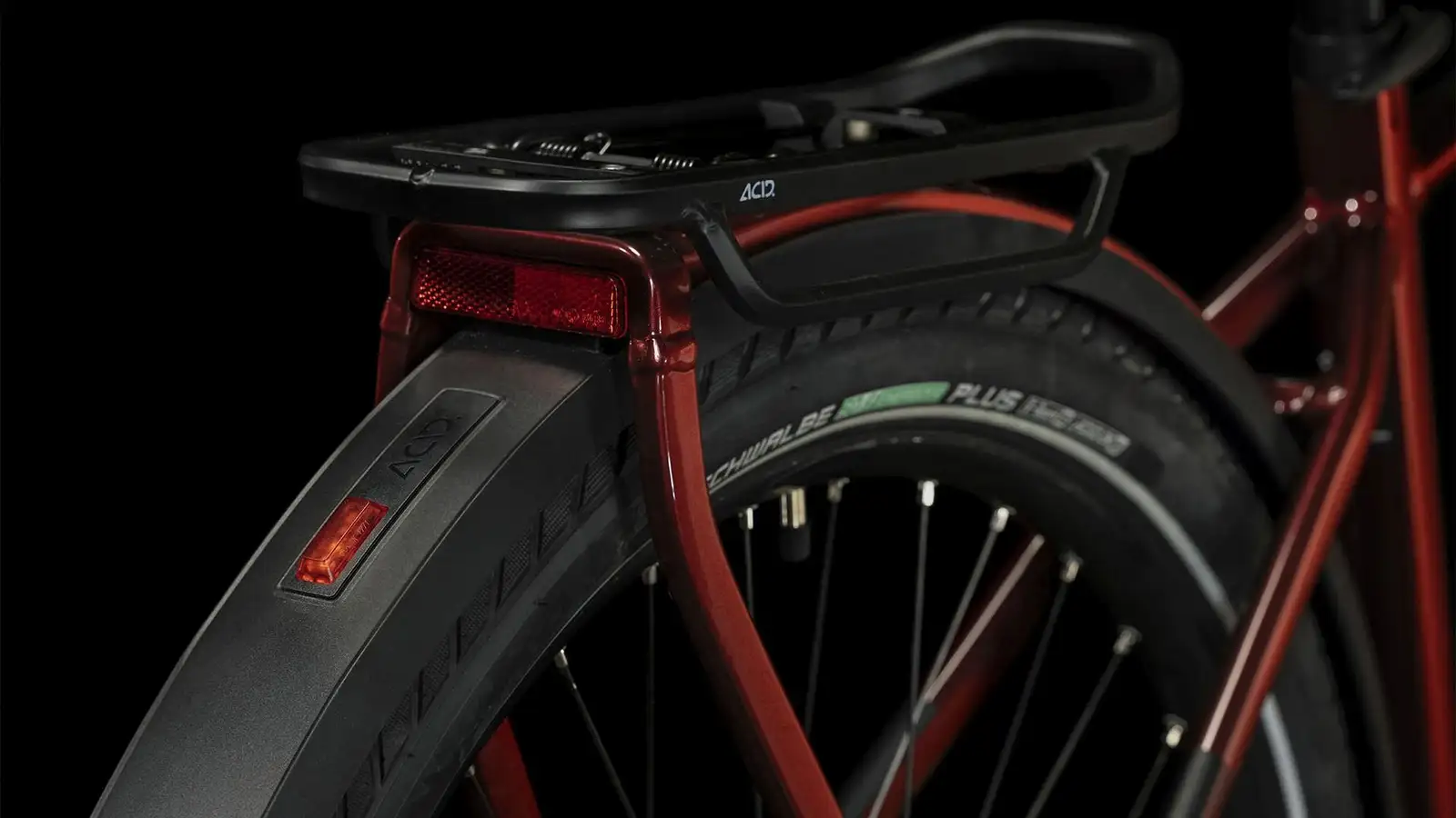 Cube TOURING HYBRID EXC 625 RED/WHITE - Image 4