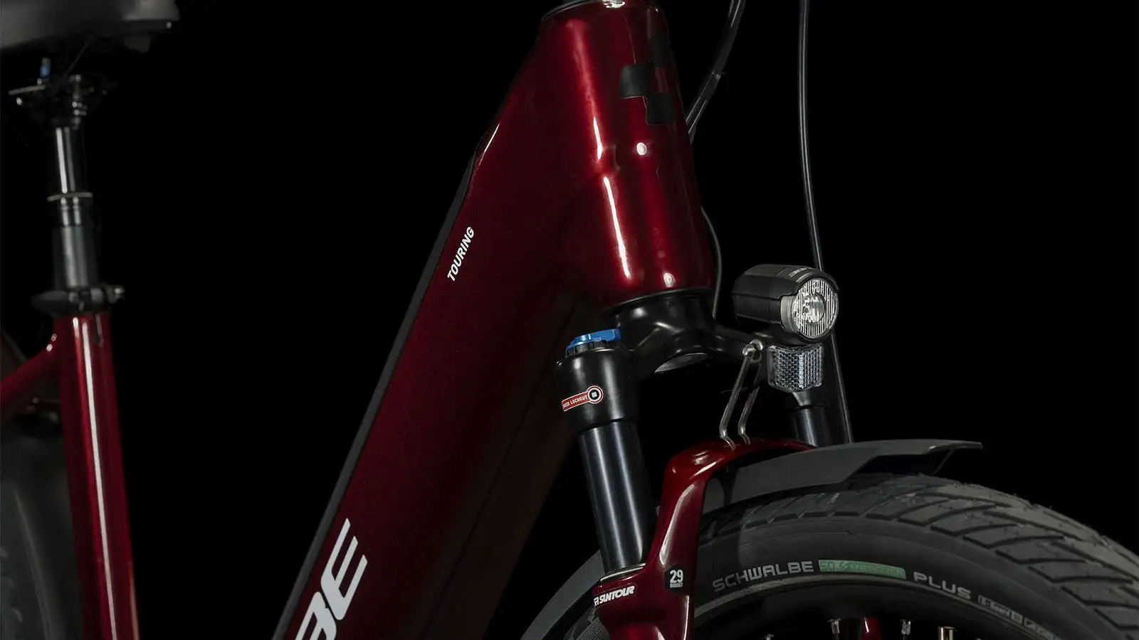 Cube TOURING HYBRID EXC 625 RED/WHITE - Image 6