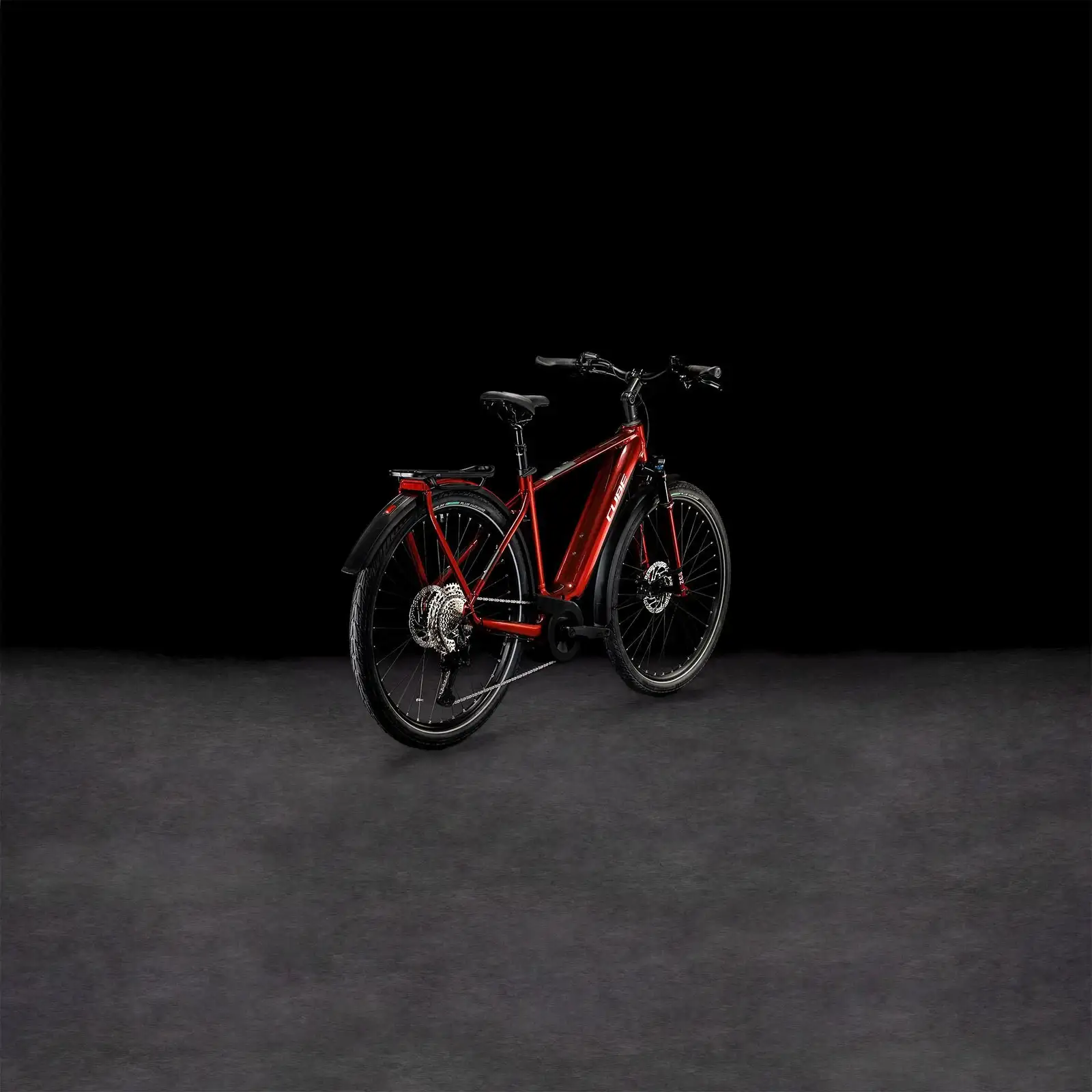 Cube TOURING HYBRID EXC 625 RED/WHITE - Image 7