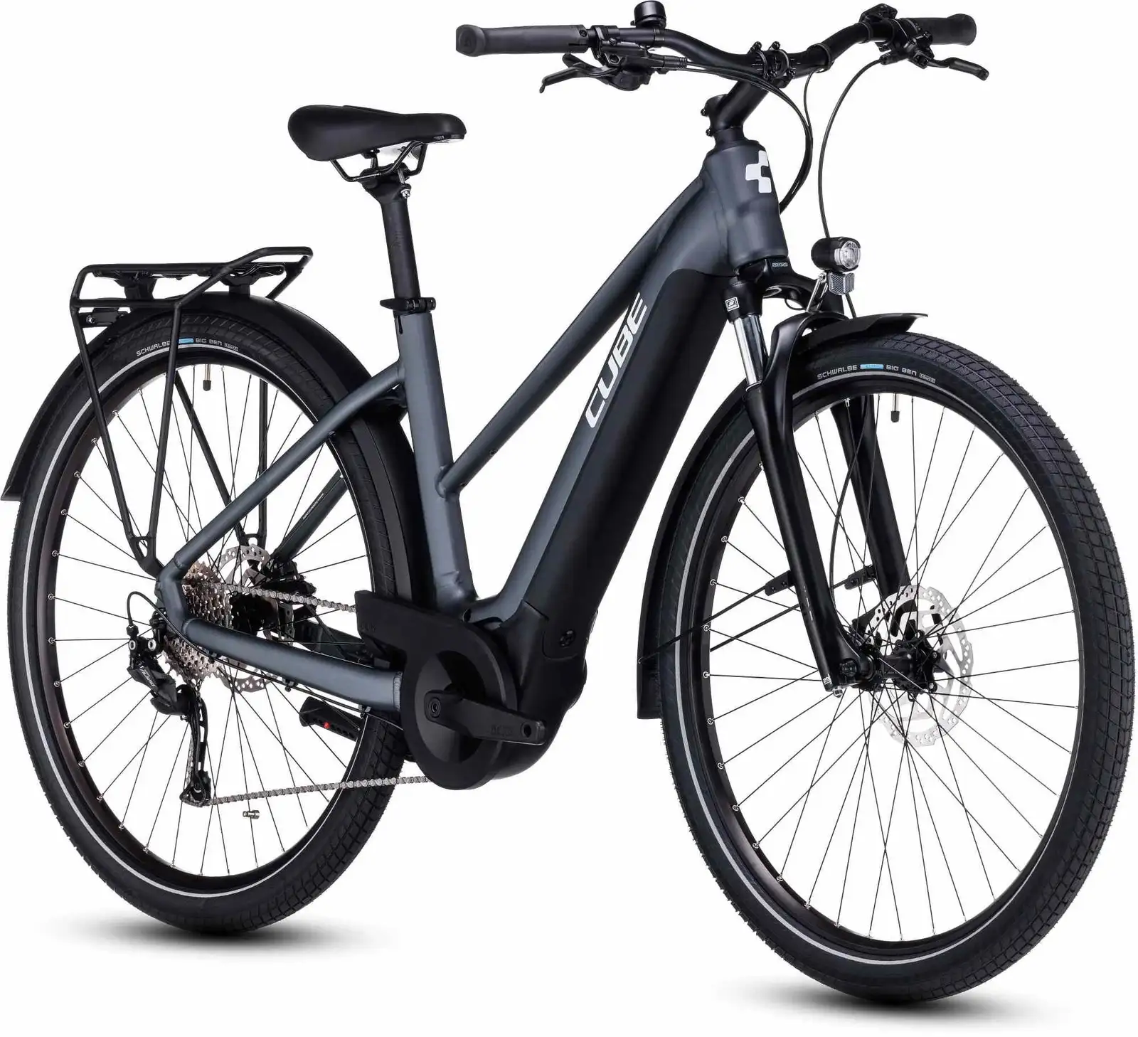 Cube TOURING HYBRID ONE 500 GREY/WHITE - Image 10
