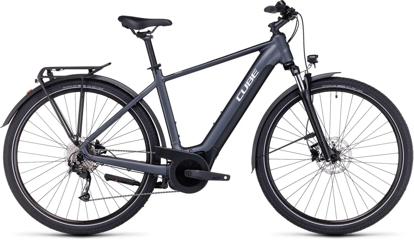 Cube TOURING HYBRID ONE 500 GREY/WHITE - Afbeelding 1