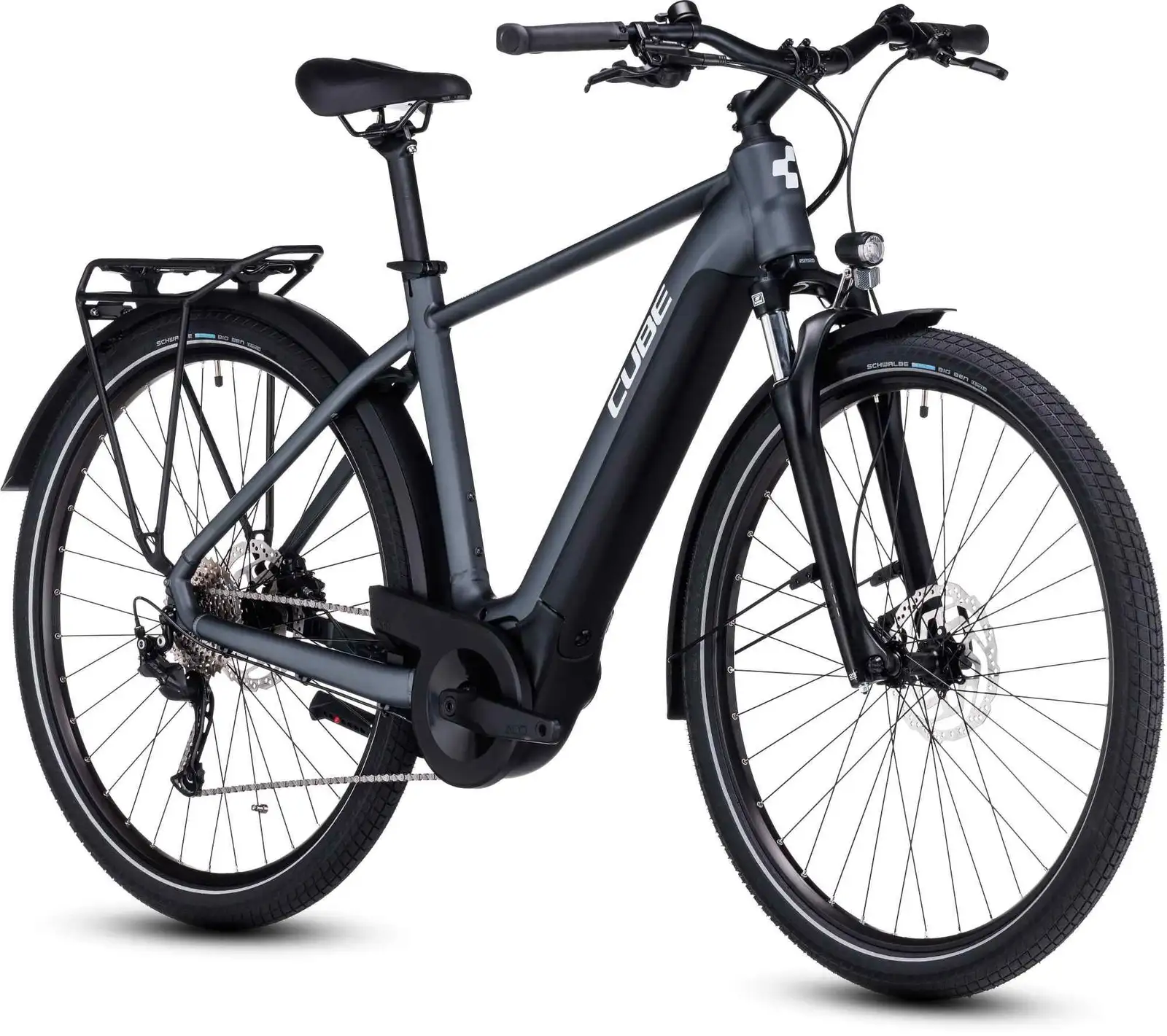 Cube TOURING HYBRID ONE 500 GREY/WHITE - Afbeelding 2