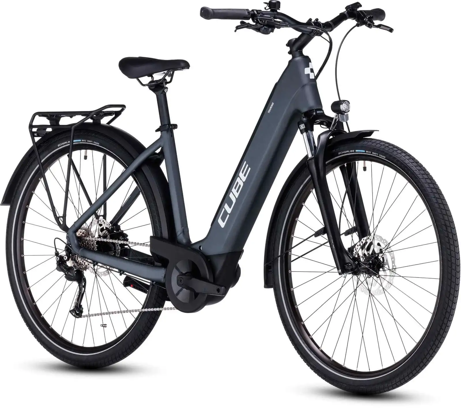 Cube TOURING HYBRID ONE 500 GREY/WHITE - Image 9