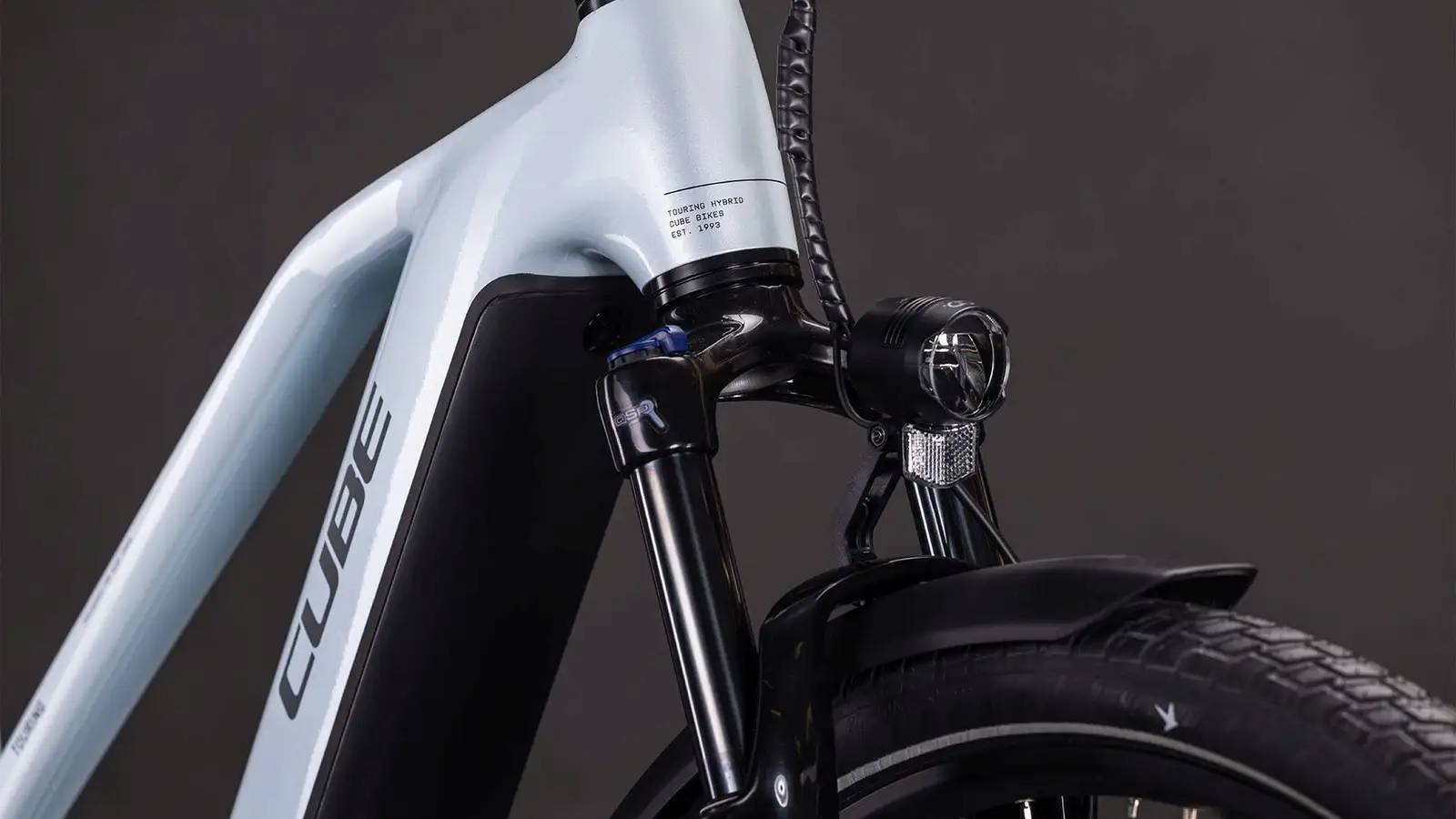 Cube TOURING HYBRID ONE 600 GLACIER/REFLEX - Image 6