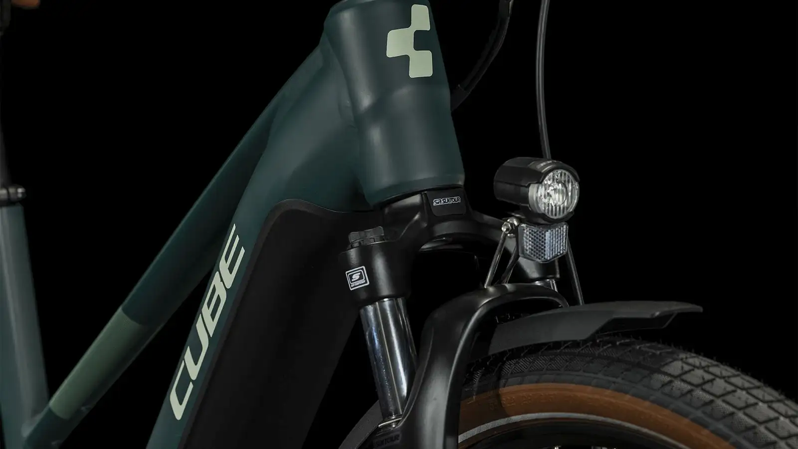 Cube TOURING HYBRID ONE 625 DARKGREEN/GREEN - Afbeelding 5