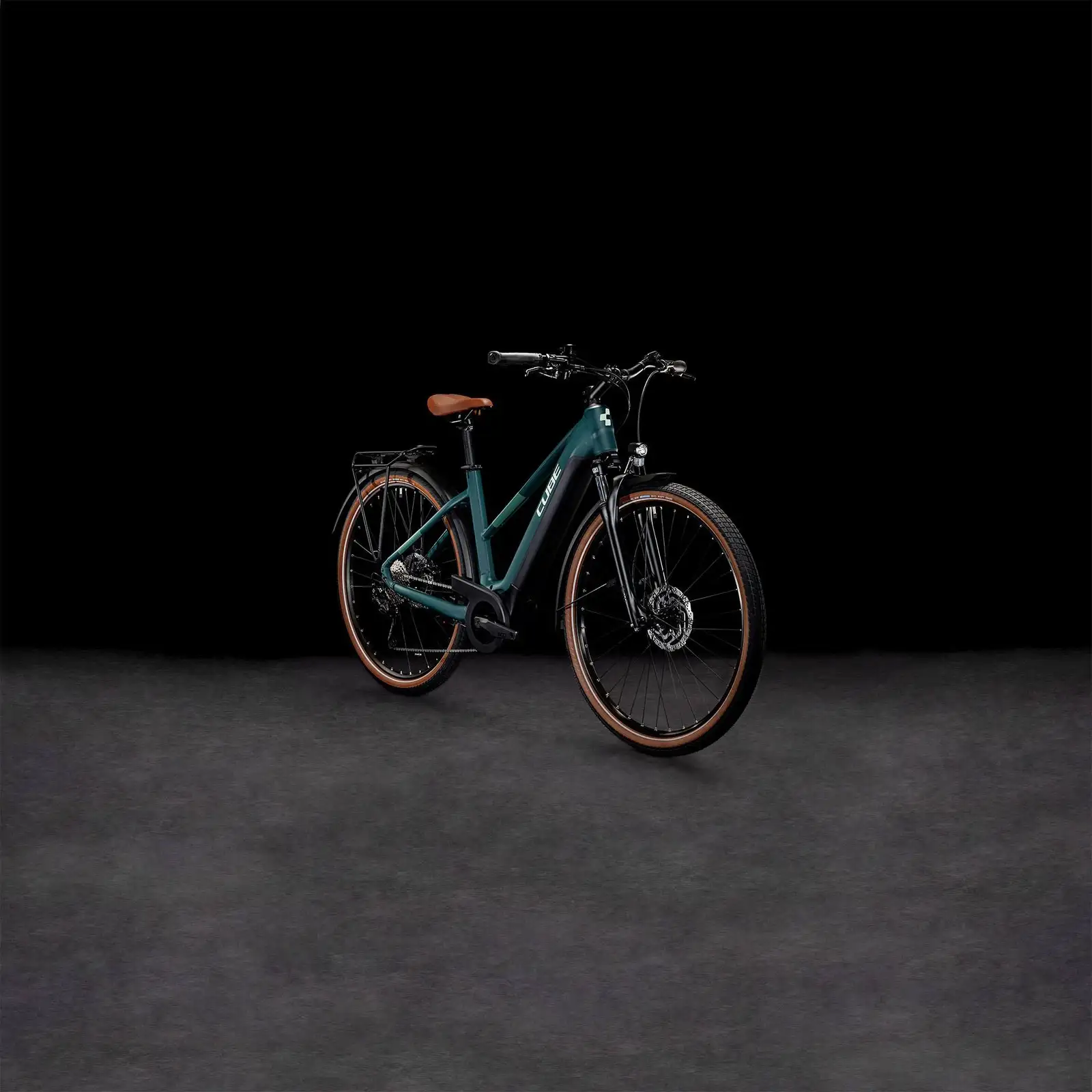 Cube TOURING HYBRID ONE 625 DARKGREEN/GREEN - Afbeelding 7