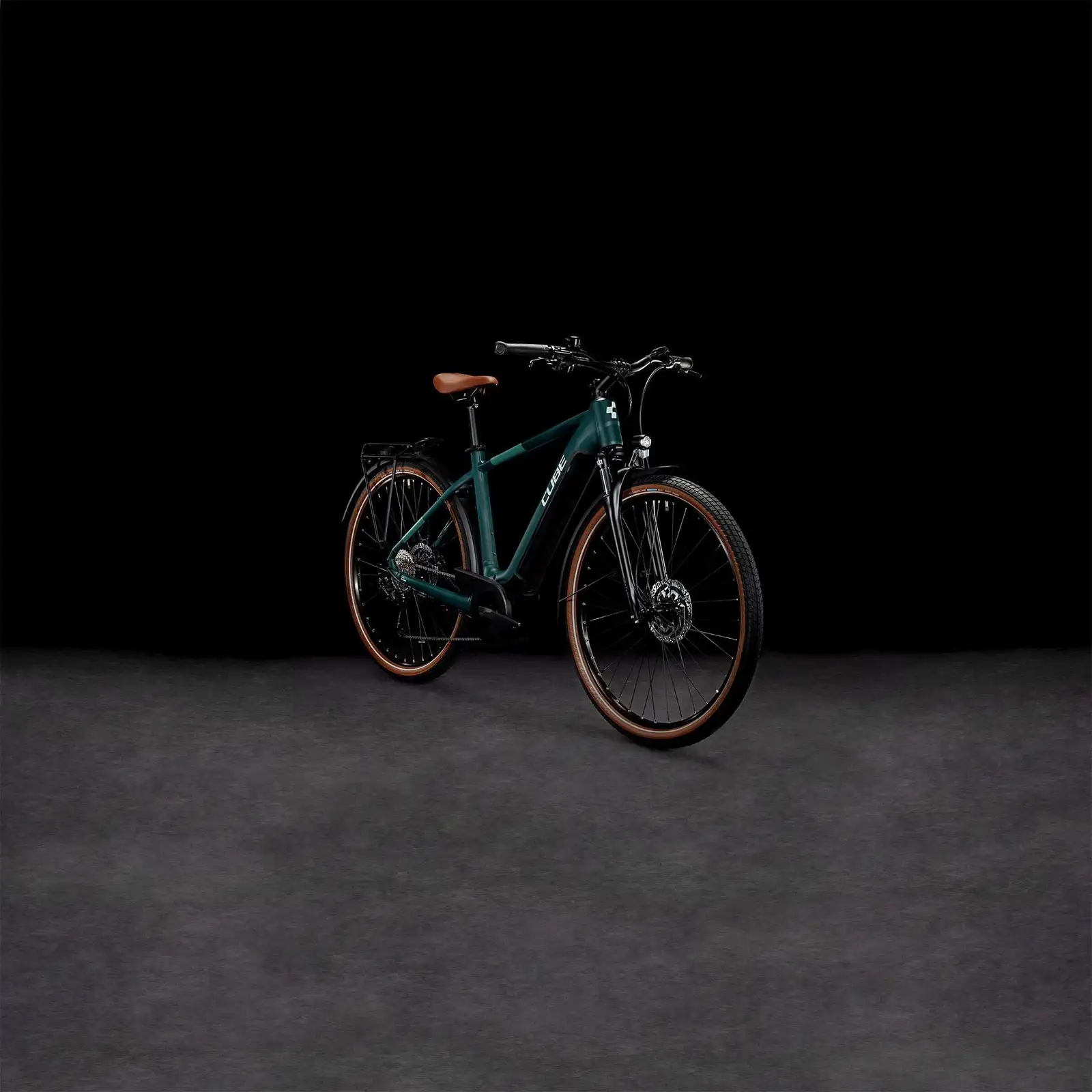 Cube TOURING HYBRID ONE 625 DARKGREEN/GREEN - Image 7