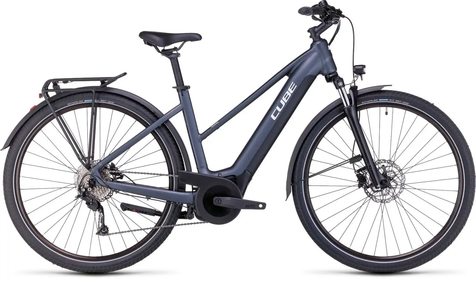 Cube TOURING HYBRID ONE 625 GREY/WHITE - Image 1