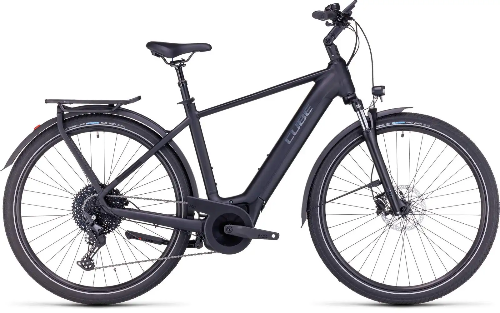 Cube TOURING HYBRID PRO 625 BLACK/METAL - Image 1