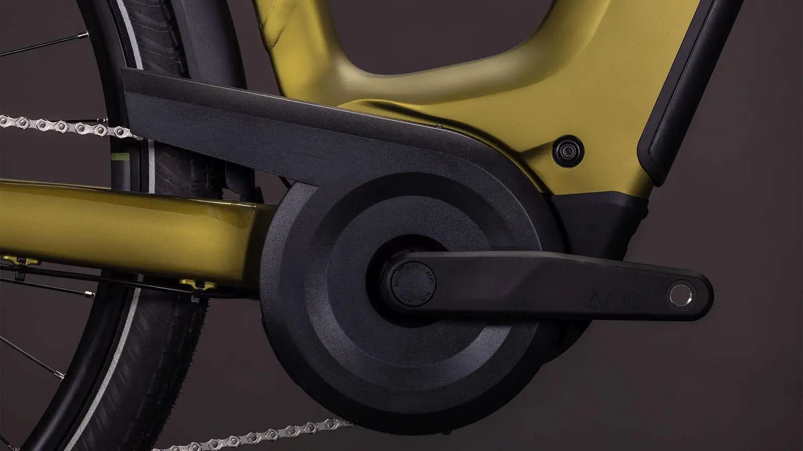 Cube TOURING HYBRID PRO 800 GOLDENLIME/BLACK - Image 5