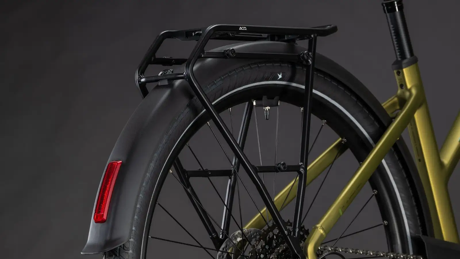 Cube TOURING HYBRID PRO 800 GOLDENLIME/BLACK - Image 6