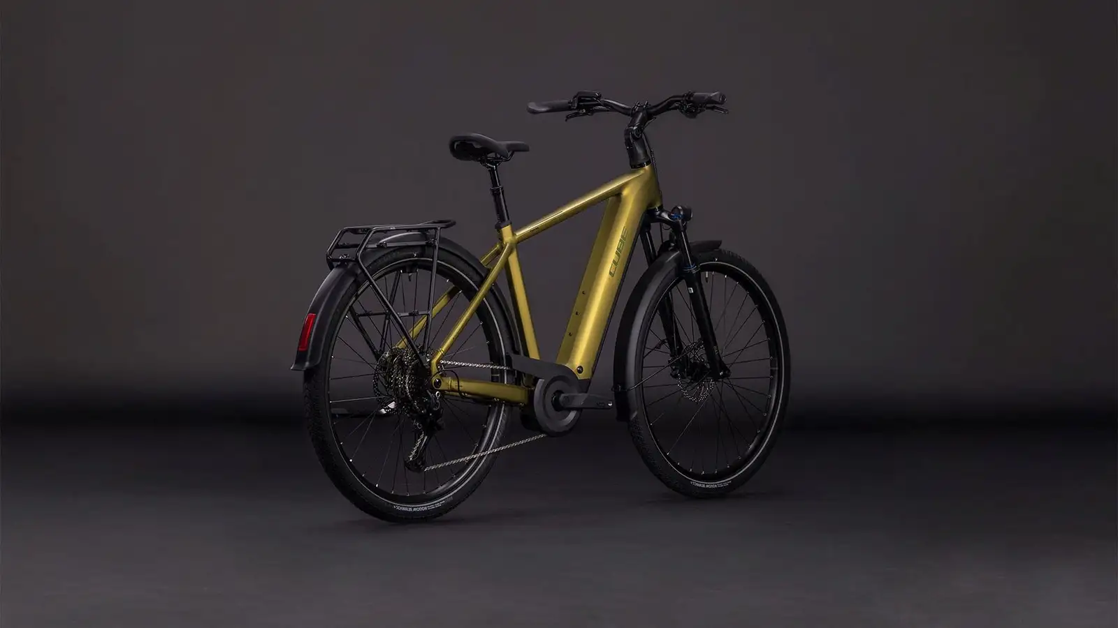 Cube TOURING HYBRID PRO 800 GOLDENLIME/BLACK - Image 8