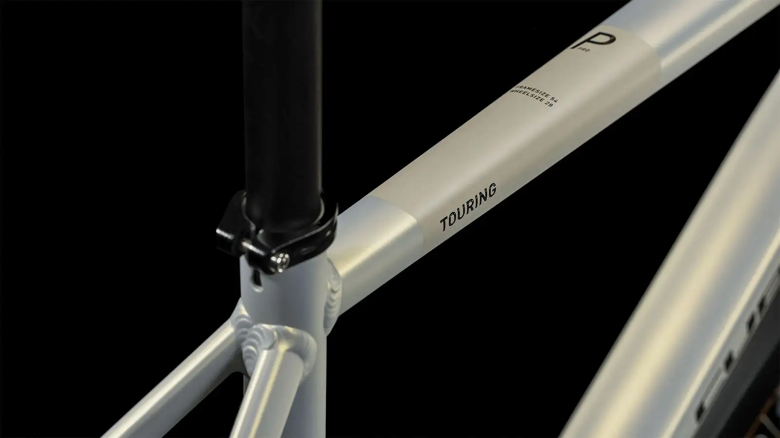 Cube TOURING PRO PEARLYSILVER/BLACK - Image 2