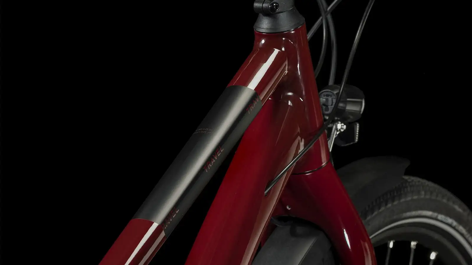 Cube TRAVEL MIRRORRED/BLACK - Image 2