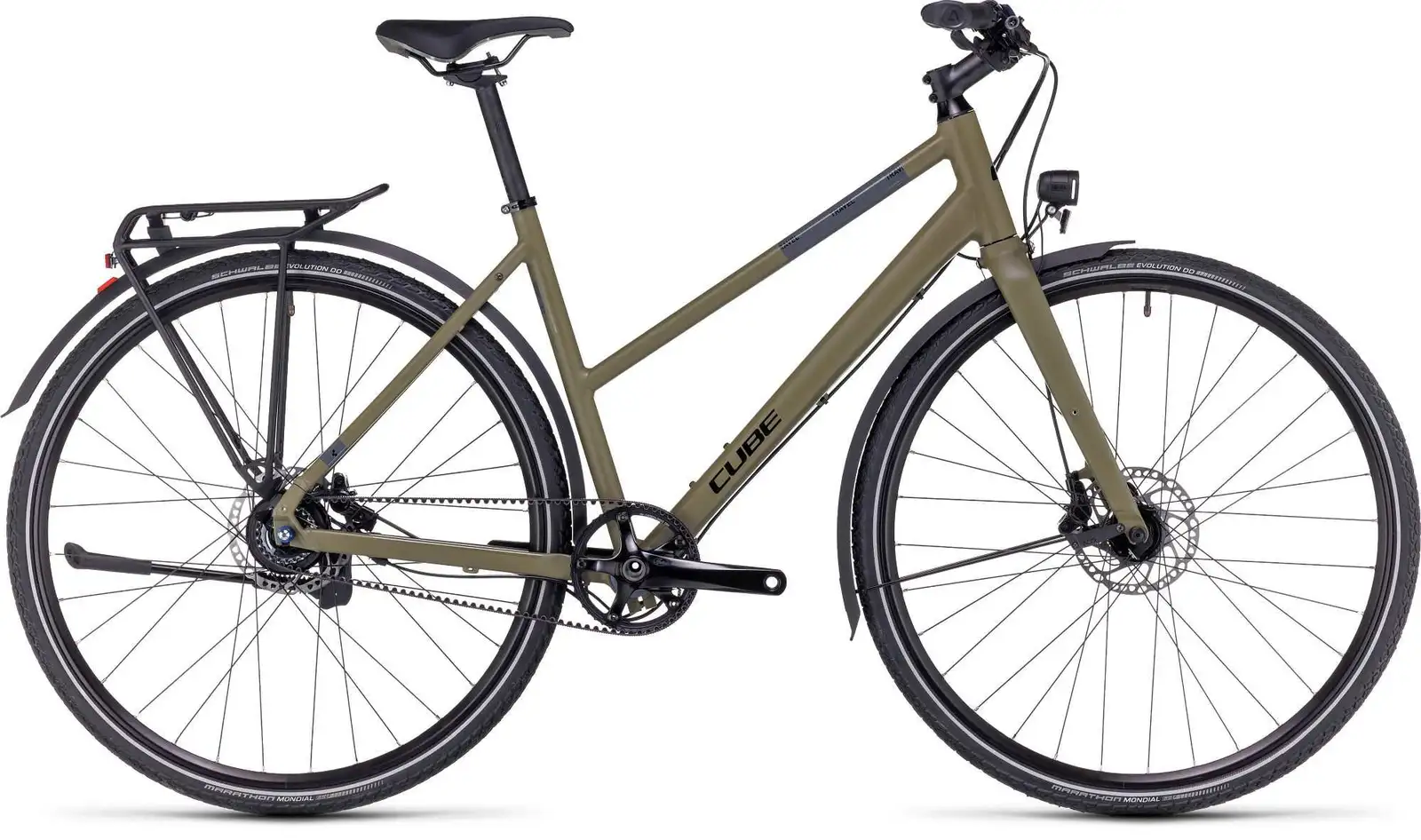 Cube TRAVEL SLX OLIVE/BLACK - Image 1