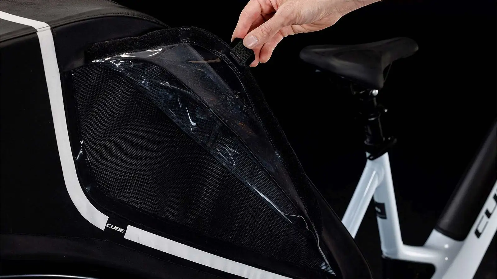 Cube TRIKE HYBRID FAMILY 750 FLASHWHITE/BLACK - Image 10