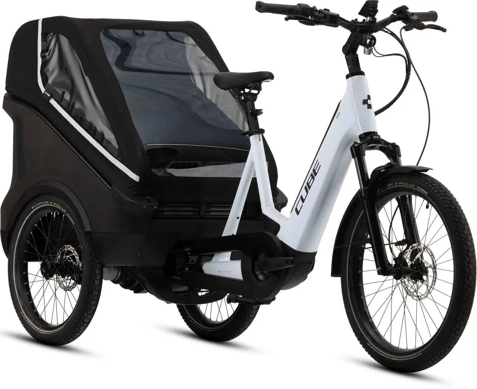 Cube TRIKE HYBRID FAMILY 750 FLASHWHITE/BLACK - Image 2