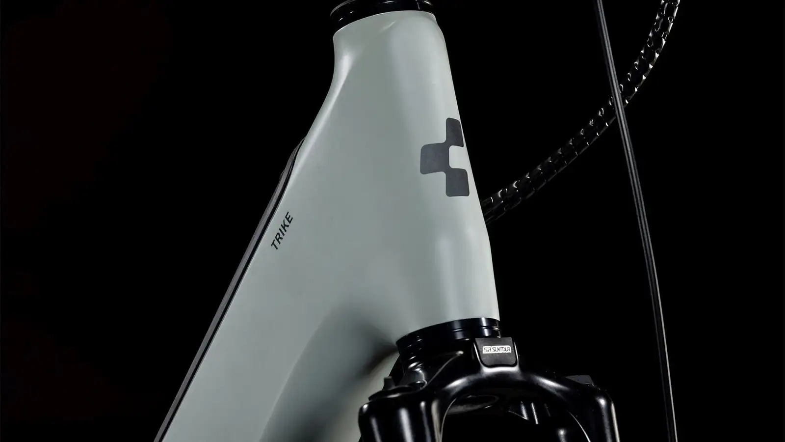 Cube TRIKE HYBRID FAMILY 750 SWAMPGREY/BLACK - Image 3