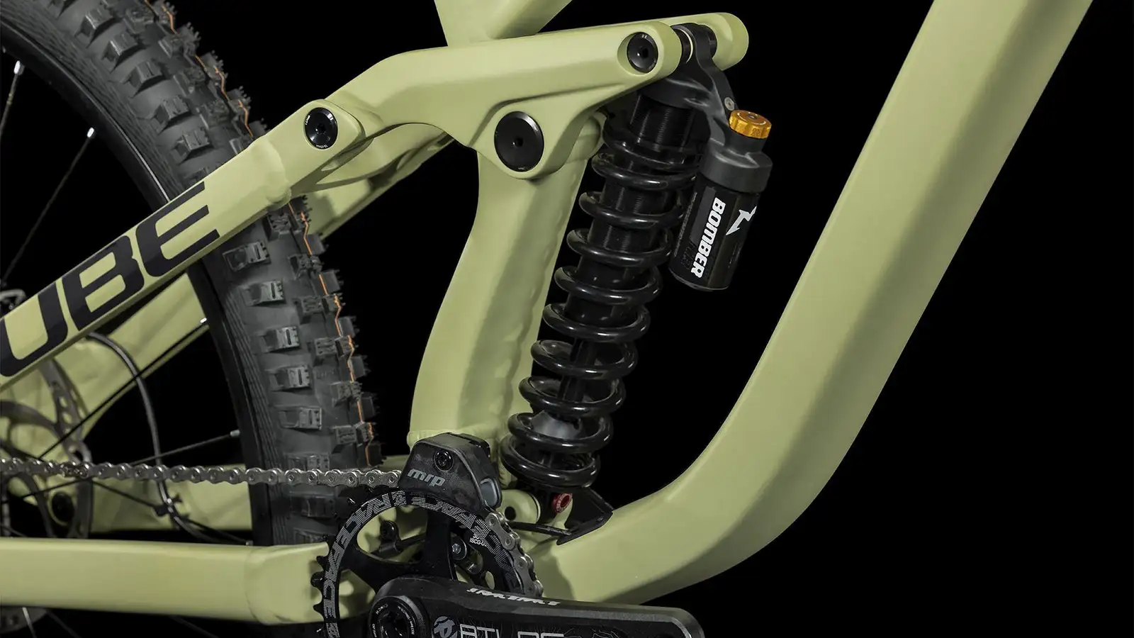 Cube TWO15 RACE 27.5 LIGHTOLIVE/BLACK - Image 4