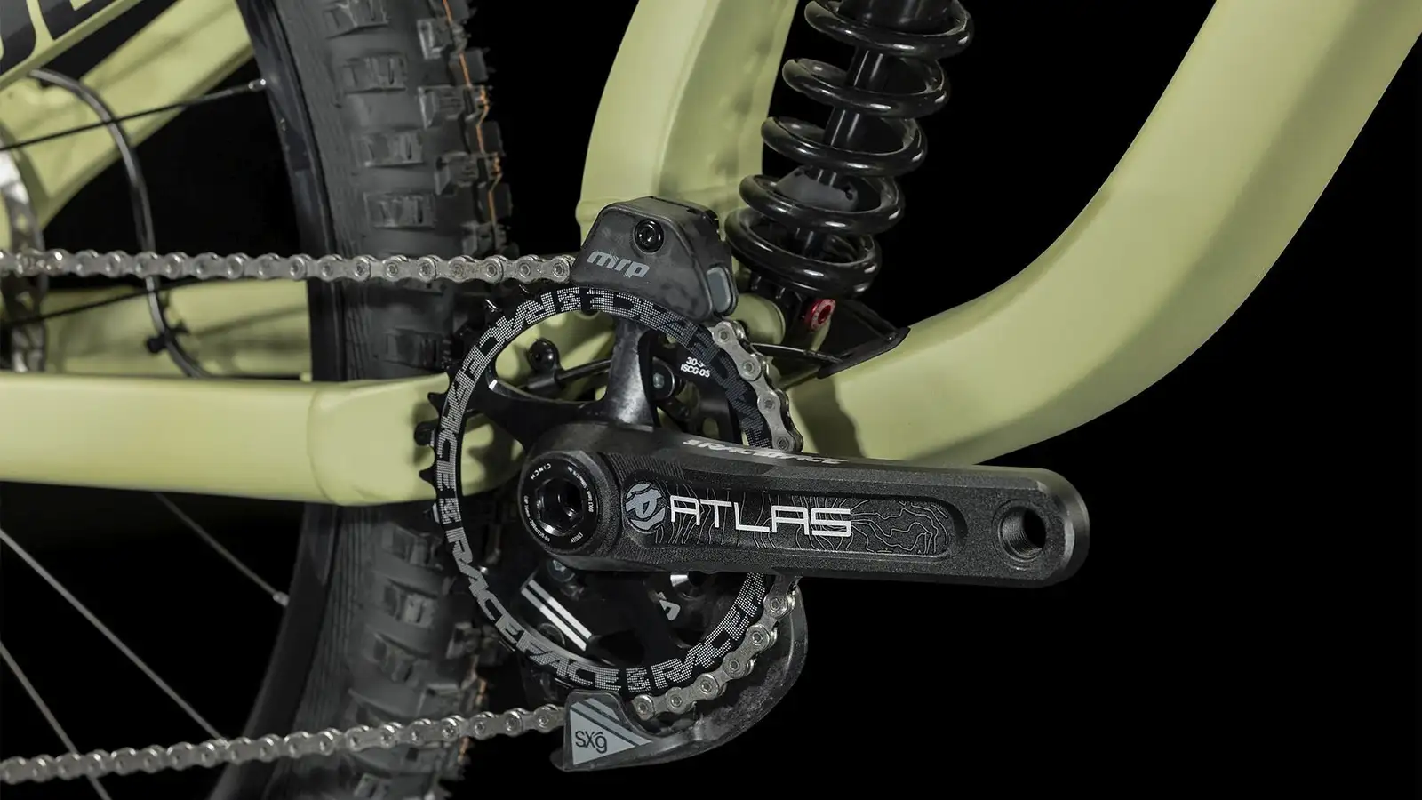 Cube TWO15 RACE 27.5 LIGHTOLIVE/BLACK - Image 5