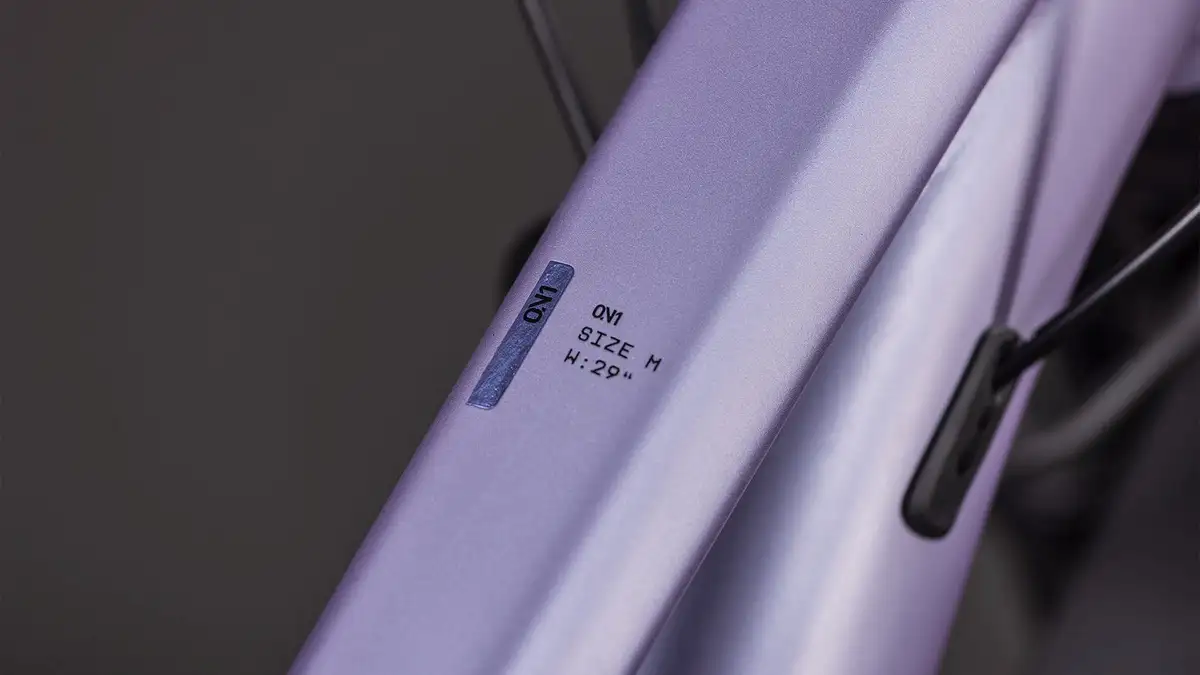 Cube AIM ONE FE LIGHTPURPLE/CHROME - Afbeelding 3