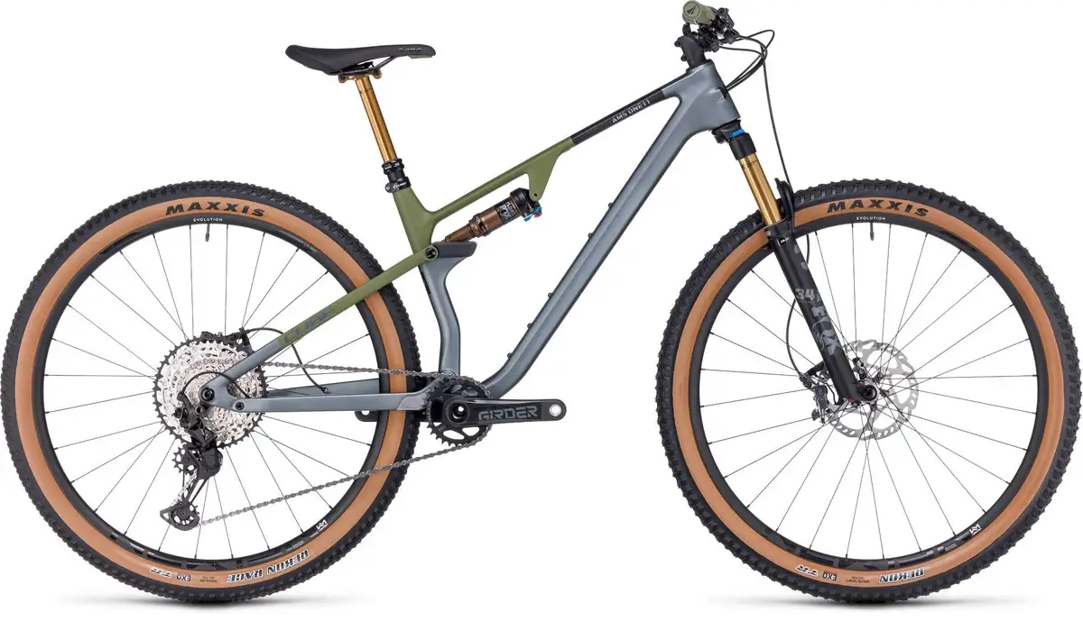 Cube AMS ONE11 C:68X TM 29 FLASHGREY/OLIVE - Afbeelding 1