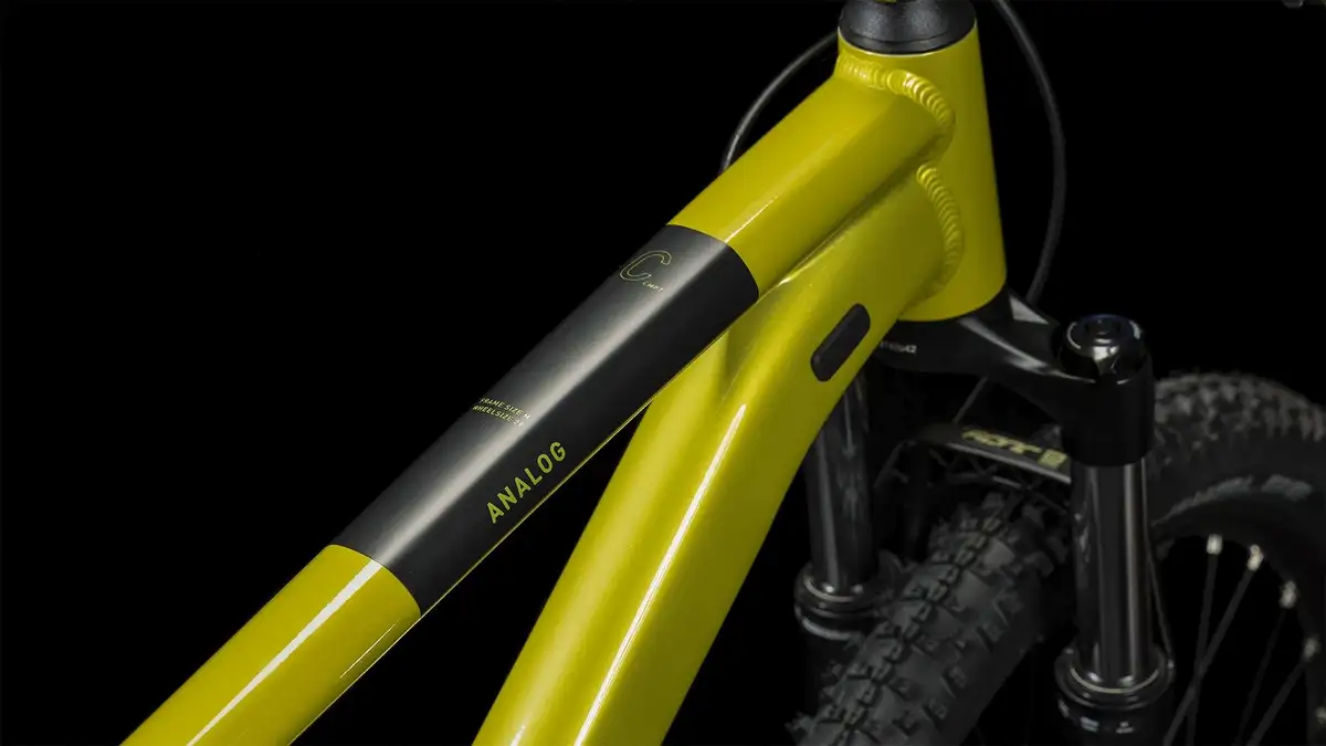 Cube ANALOG FLASHLIME/BLACK - Afbeelding 2