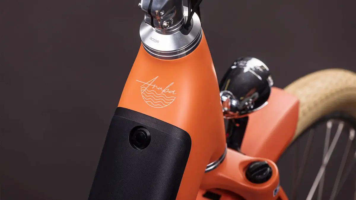 Cube ARUBA HYBRID 600 PAPAYA/CREME - Afbeelding 2