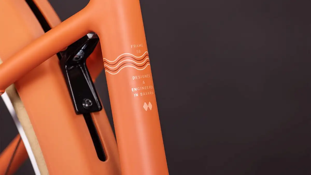 Cube ARUBA HYBRID 600 PAPAYA/CREME - Afbeelding 4