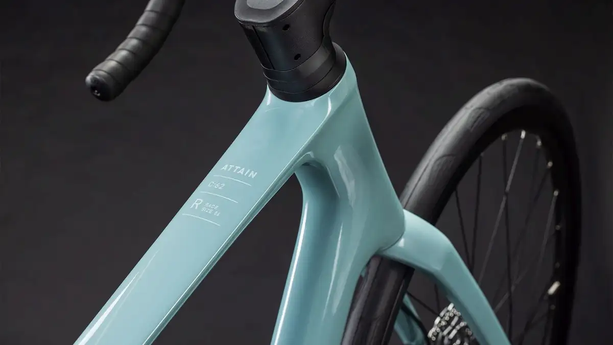 Cube ATTAIN C:62 RACE SKYLIGHTBLUE/CYAN - Afbeelding 2