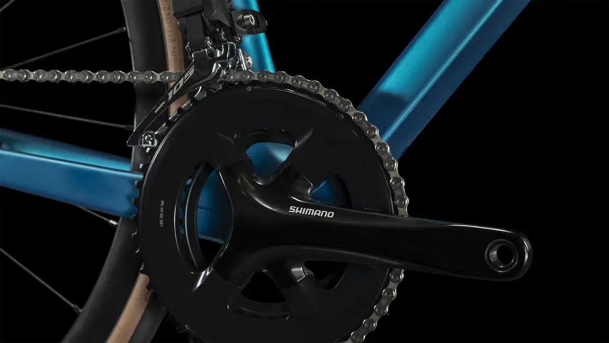 Cube ATTAIN GTC SLX FROZENTEAL/BLACK - Afbeelding 5