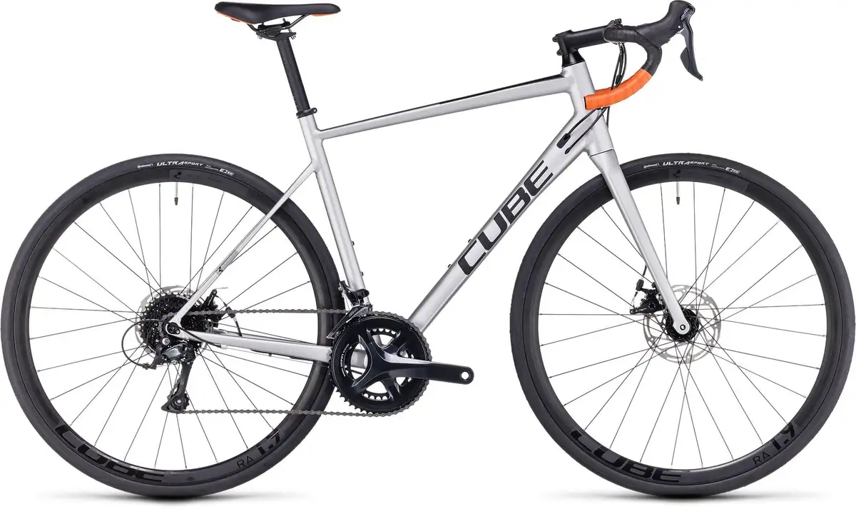Cube ATTAIN PRO SILVER/ORANGE - Afbeelding 1