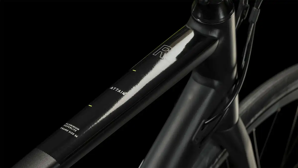 Cube ATTAIN RACE BLACK/WHITE - Afbeelding 2