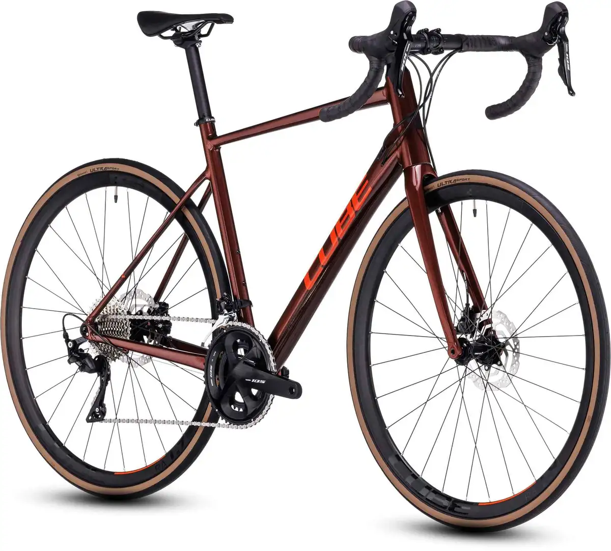Cube ATTAIN SLX DEEPRED/RED - Afbeelding 8