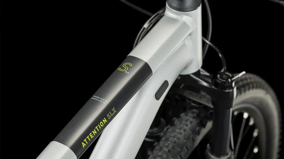 Cube ATTENTION SLX SILVERGREY/LIME - Afbeelding 2