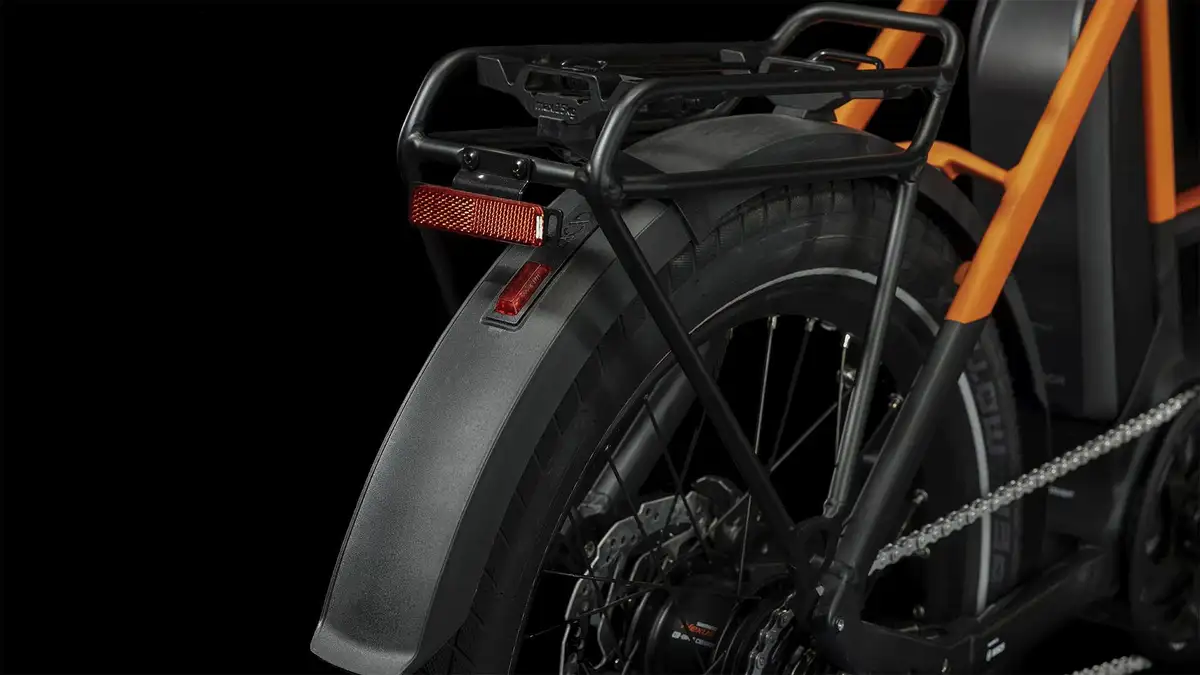 Cube COMPACT HYBRID 500 BLACK/SPARKORANGE - Afbeelding 3