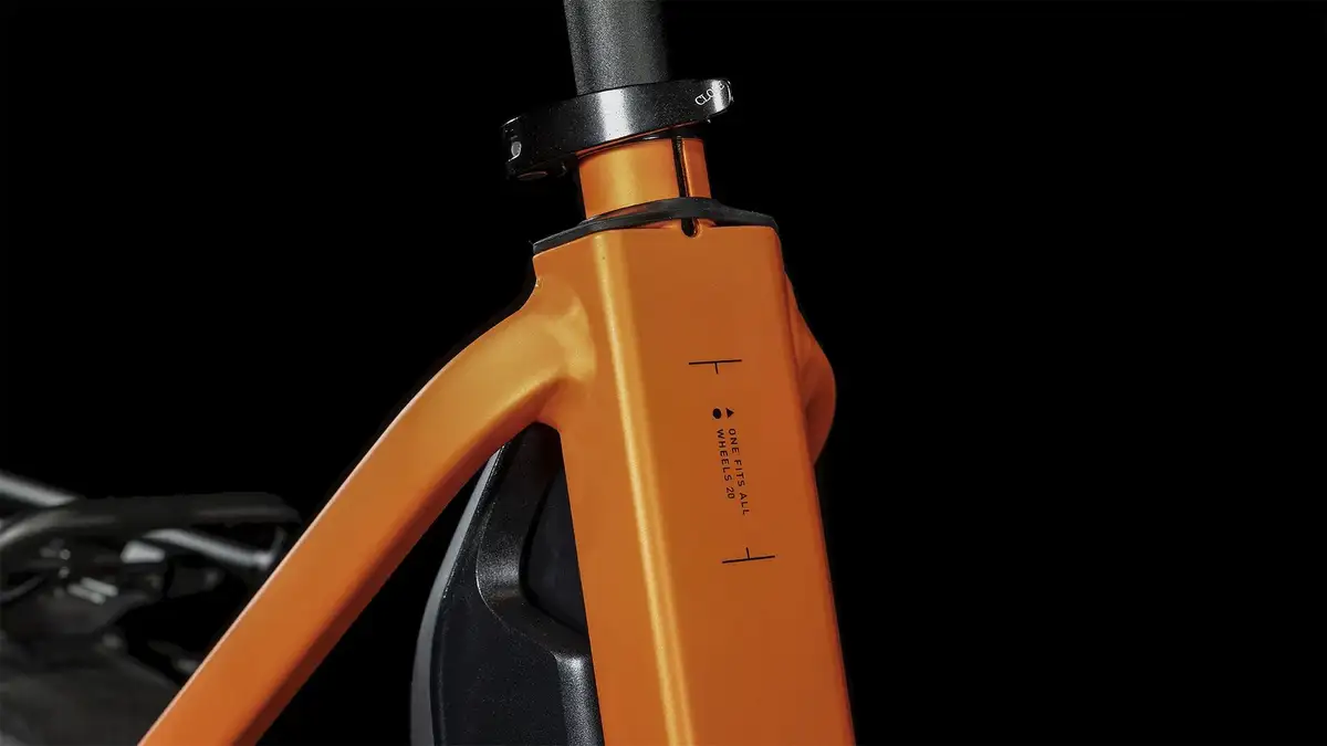 Cube COMPACT HYBRID 500 BLACK/SPARKORANGE - Afbeelding 6
