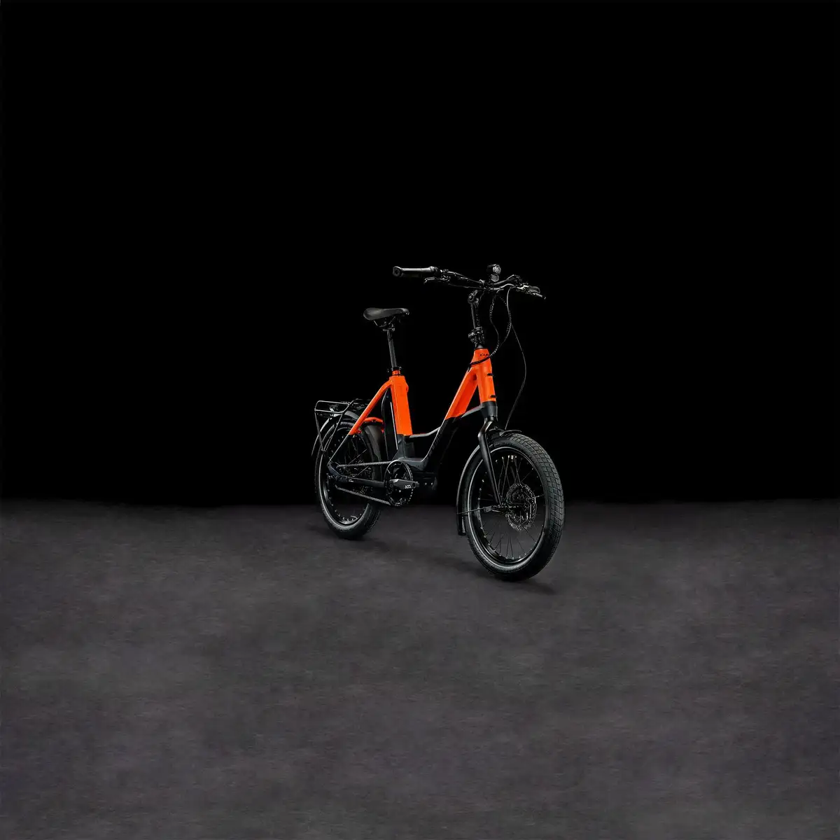 Cube COMPACT HYBRID 500 BLACK/SPARKORANGE - Afbeelding 7